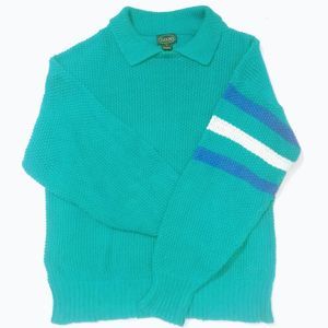 Vintage IZOD Pullover Collared Sweater
